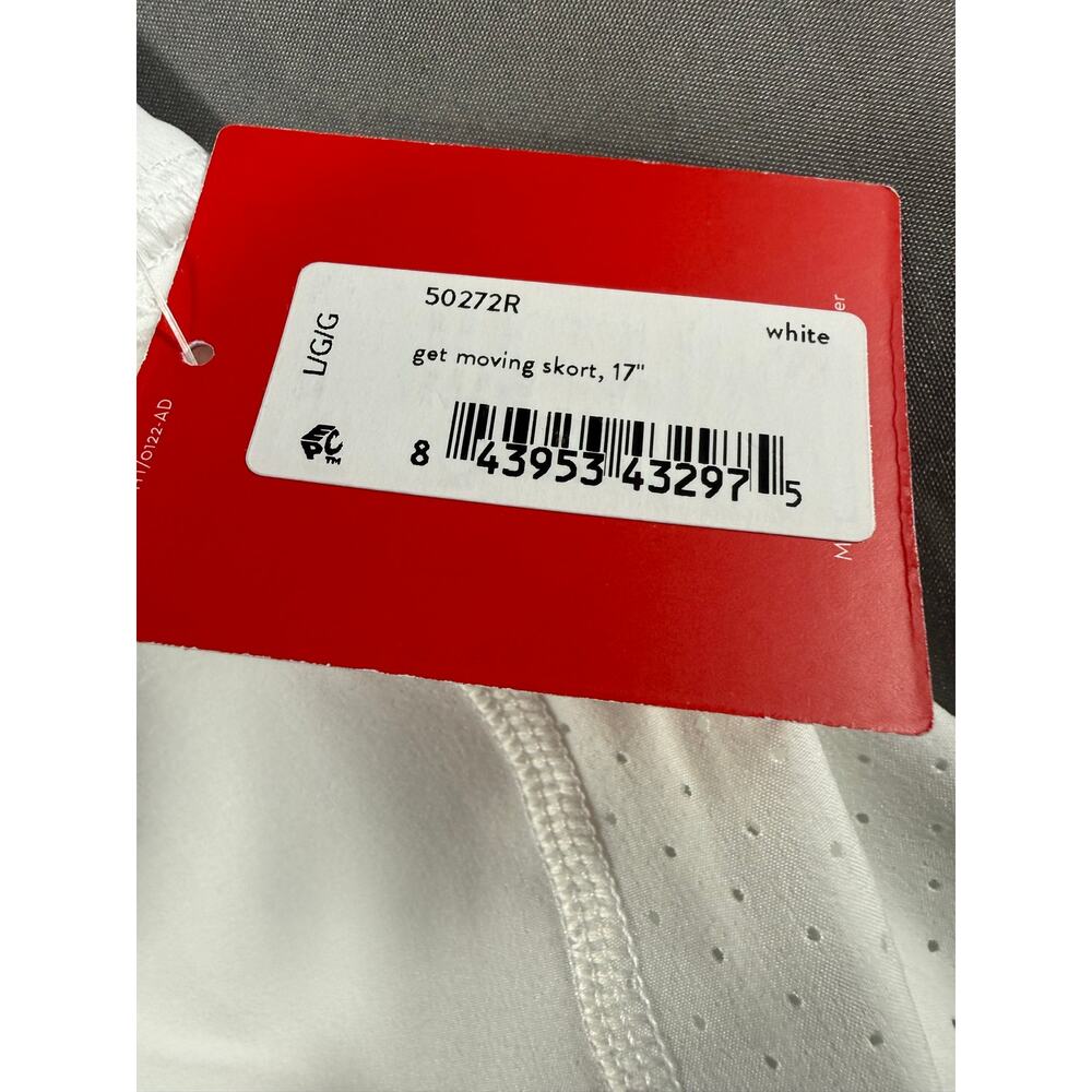 Spanx get moving 17 inch white skort - Picture 7 of 8